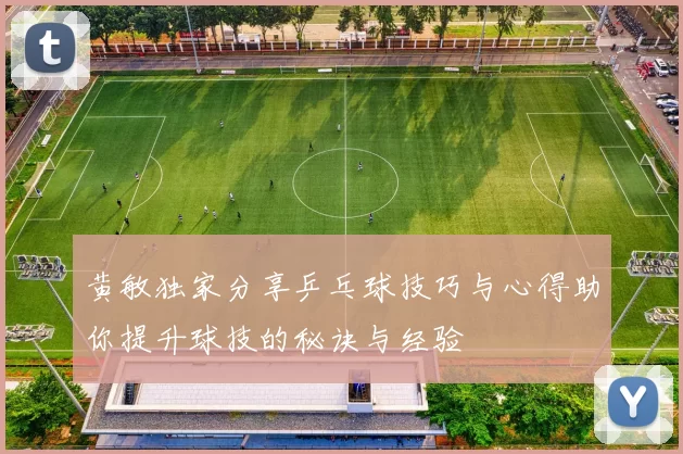 黄敏独家分享乒乓球技巧与心得助你提升球技的秘诀与经验