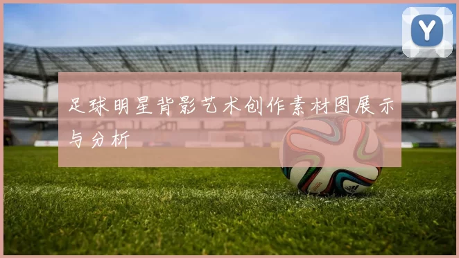 足球明星背影艺术创作素材图展示与分析