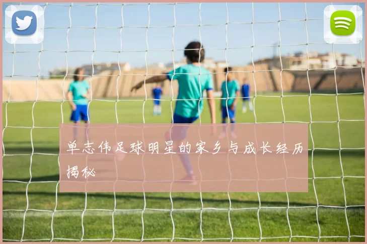 单志伟足球明星的家乡与成长经历揭秘