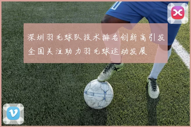 深圳羽毛球队技术排名创新高引发全国关注助力羽毛球运动发展